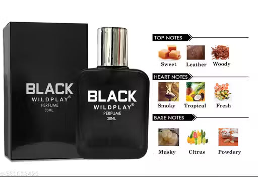 Wildplay Black Perfume For Men