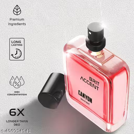 CANYON-Parfum Long-Lasting Luxury Specially Curated For Unisex Eau de Toilette - 50 ml (For Men & Women)