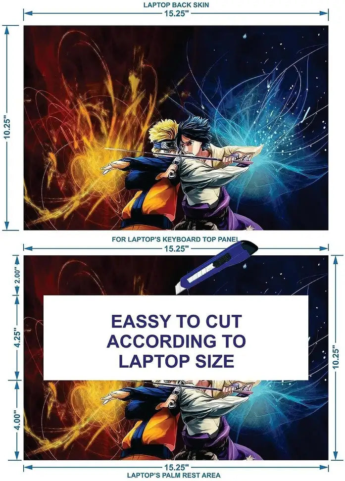 Full body Anime Laptop Skin For any Laptops